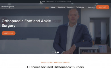 drdavidshepherd.com.au screenshot