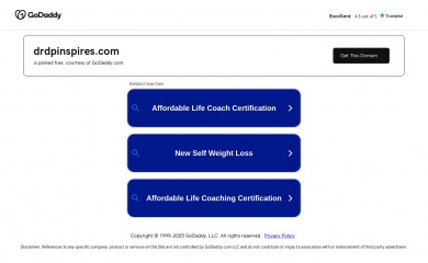 drdpinspires.com screenshot