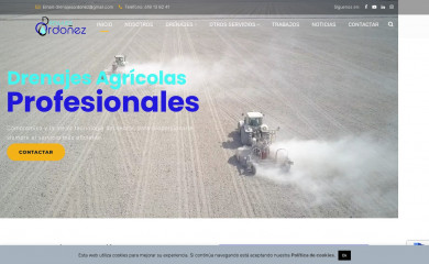 drenajesordonez.es screenshot