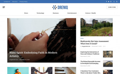 dreniq.com screenshot
