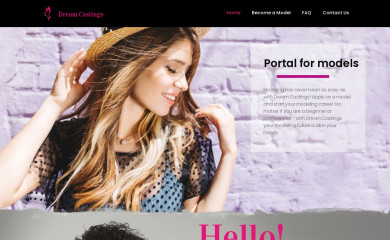 dreamcastings.com screenshot