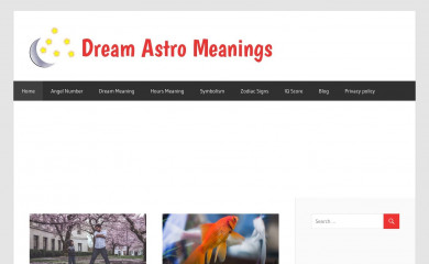 dreamastromeanings.com screenshot