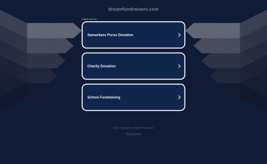 dreamfundraisers.com screenshot