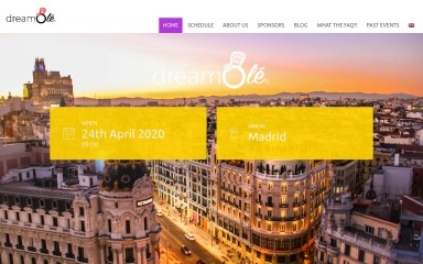 dreamole.es screenshot