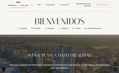 dreamplando.mx screenshot