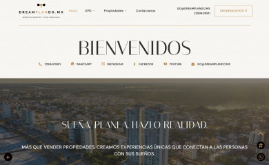 dreamplando.mx screenshot