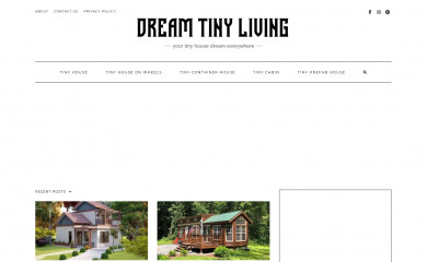 dreamtinyliving.com screenshot