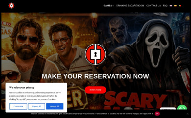 drinkingescaperoom.com screenshot