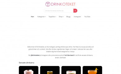 drinkoteket.com screenshot