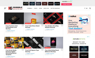 dribbblegraphics.com screenshot