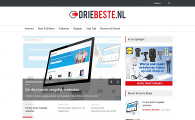 driebeste.nl screenshot