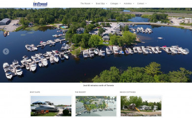 driftwoodcove.com screenshot