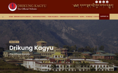 drikung.org screenshot