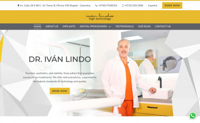 drivanlindo.com screenshot