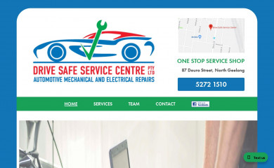 drivesafeservicecentre.com.au screenshot