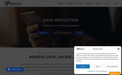drivestrike.com screenshot