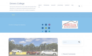driverscollege.org.au screenshot