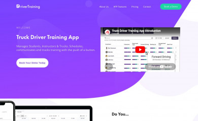 drivertrainingapp.com screenshot