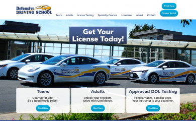 driving-school.com screenshot