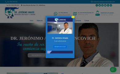 drjeronimoamado.com screenshot