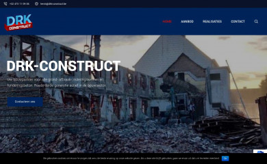 drk-construct.be screenshot