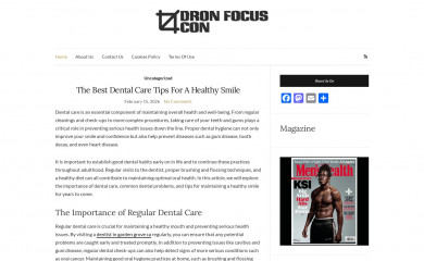 dronefocuscon.com screenshot