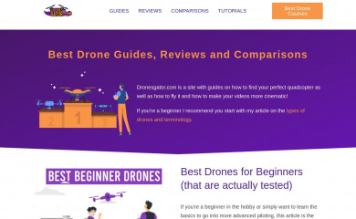 dronesgator.com screenshot