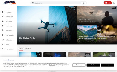 dronestube.net screenshot