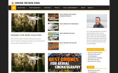 dronereviewking.com screenshot