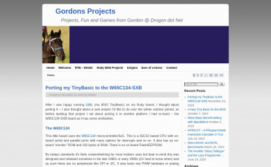 drogon.net screenshot