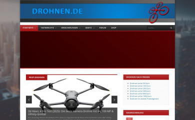 drohnen.de screenshot