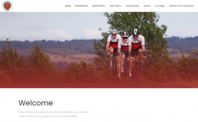 droitwichcyclingclub.co.uk screenshot