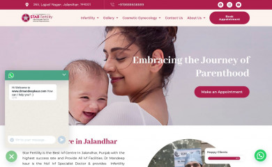 drmandeepkaur.com screenshot