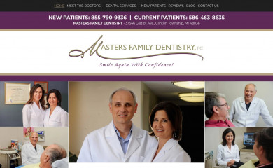 drmastersdds.com screenshot