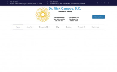 drnickcampos.com screenshot