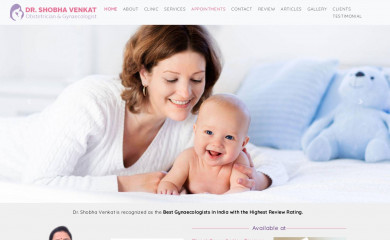 drshobhavenkat.com screenshot