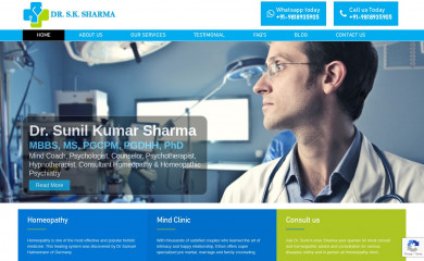 drsunilsharma.com screenshot