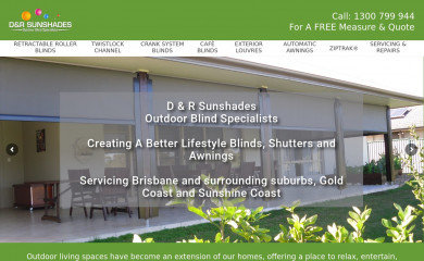 drsunshades.com.au screenshot