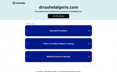 drrashelalgerie.com screenshot