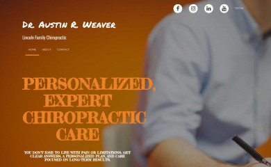 drweaverchiropractic.com screenshot