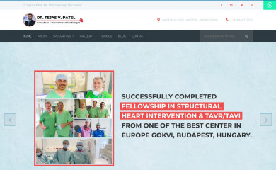 drtejaspatel.com screenshot