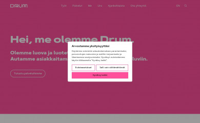 drum.fi screenshot