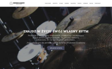 drummeracademy.pl screenshot