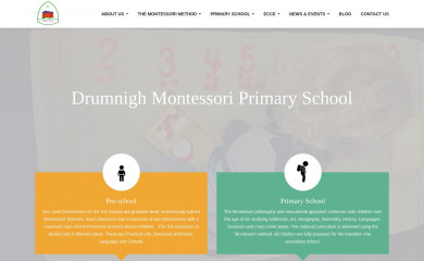 drumnighmontessori.com screenshot