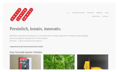 druckcenter.ch screenshot