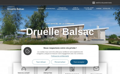 druellebalsac.fr screenshot
