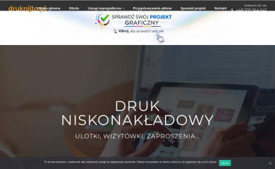 drukarnialegnica.pl screenshot