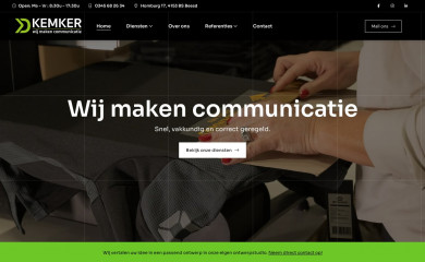 drukkerijkemker.nl screenshot