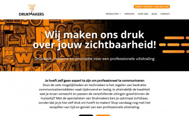drukmakers.nl screenshot
