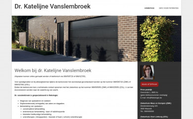 drvanslembroek.be screenshot